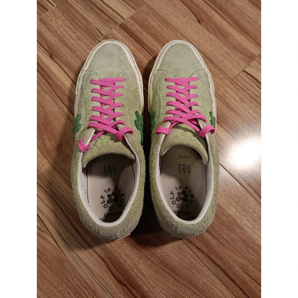 Tyler the Creator Golf le Fleur Converse one star Ox Jade Lime eu 44 US 10 Wo 12